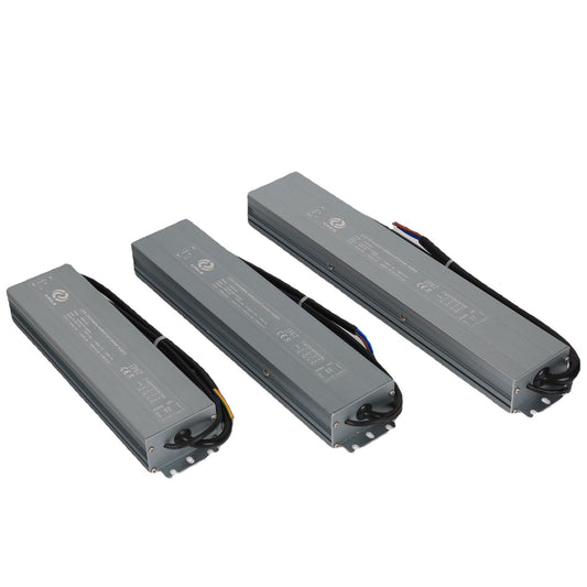 Waterproof Dimmable Power Supply 12V or 24V TRIAC 0-10V Dimming 60W 100W 150W 200W 250W 300W