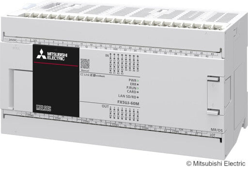 Mitsubishi MELSEC iQ-F Series FX5U PLC | High-Performance Compact CPU & Modular I/O System for Advanced Automation