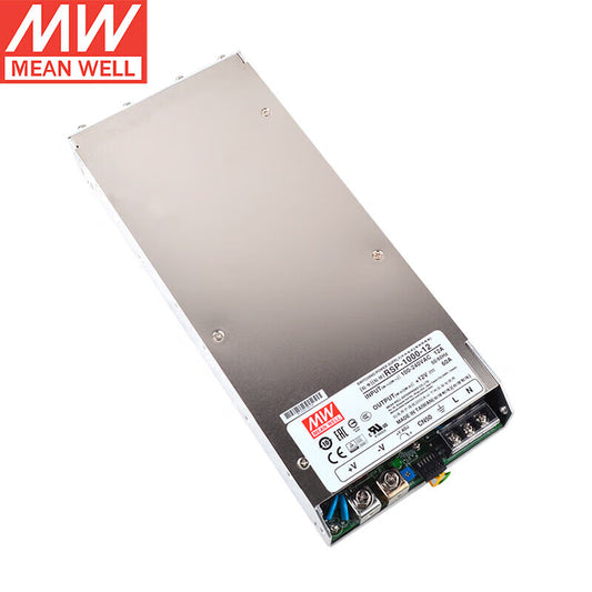 MEAN WELL RSP-750 / RSP-1000 / RSP-1500 / RSP-2000 / RSP-2400 / RSP-3000 Series 750W-3000W Single Output Enclosed Power Supplies
