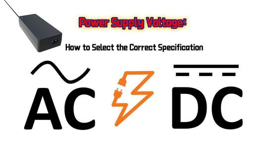 Power Supply Voltage: How to Select the Correct Specification