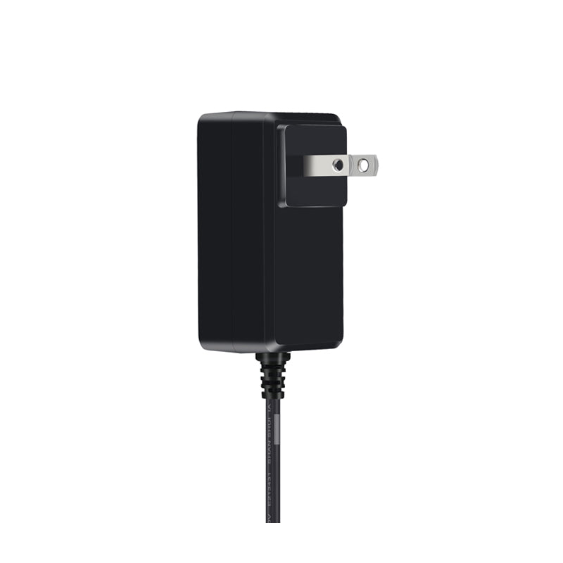 UL CE FCC Certified 10 pcs 18W-24W Series Wall Mount Adapter 9Vdc 12Vdc 18Vdc 24Vdc OEM/ODM Customized North America fixed plug with 1.2m DC 5.5x2.1mm Barrel Connector