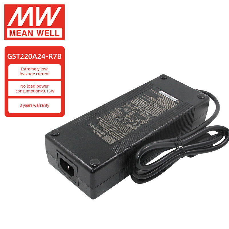 Meanwell GST220A12-R7B 220W Laptop Power Adapter 12V 15A Power Supply Adapter