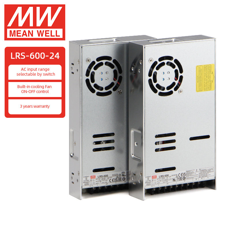 Fuente de alimentación conmutada Meanwell LRS Power 3.3v 5v 12v 24v 36v 48v DC 1A 3A 5A 6A 10A 15A 20A 30A 40A 50A