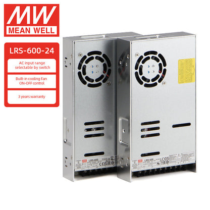 Fuente de alimentación conmutada Meanwell LRS Power 3.3v 5v 12v 24v 36v 48v DC 1A 3A 5A 6A 10A 15A 20A 30A 40A 50A