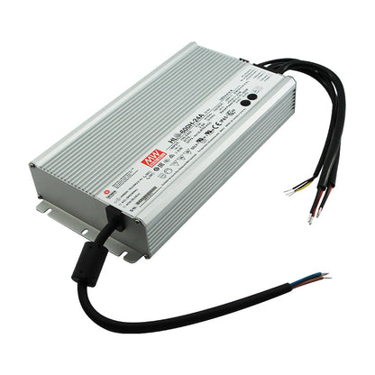 MEANWELL Serie HLG 40W-600W 36V 48V 54V 12V 24V Controlador LED IP67 40w 60w 80w 100w 120w 150w 240w 320w 480w 600w