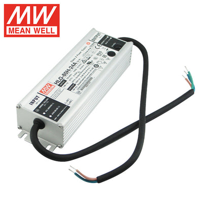MEANWELL Serie HLG 40W-600W 36V 48V 54V 12V 24V Controlador LED IP67 40w 60w 80w 100w 120w 150w 240w 320w 480w 600w