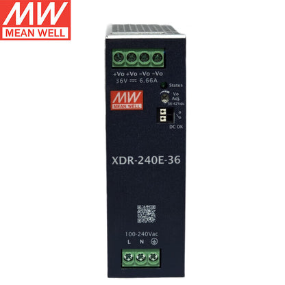 Mean Well XDR-75E/120E/150E Series LED Power Supply 12v/24V/36V/48V Switching Power Supply