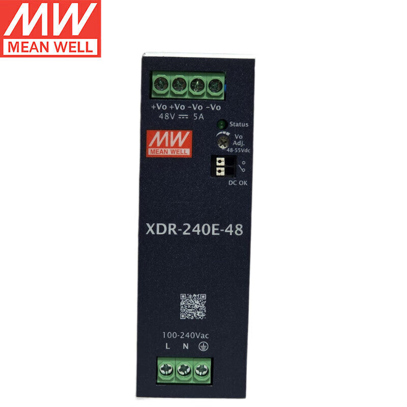 Mean Well XDR-75E/120E/150E Series LED Power Supply 12v/24V/36V/48V Switching Power Supply