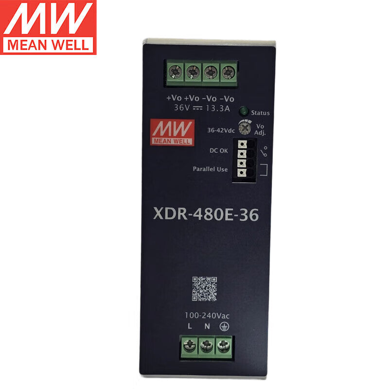 Mean Well XDR-75E/120E/150E Series LED Power Supply 12v/24V/36V/48V Switching Power Supply