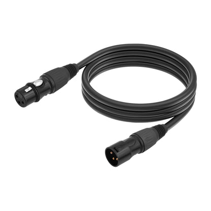 Cable de audio JC1015 XLR de 3 pines, macho a hembra, 1m, 1.8m, 3m, 5m, 10m