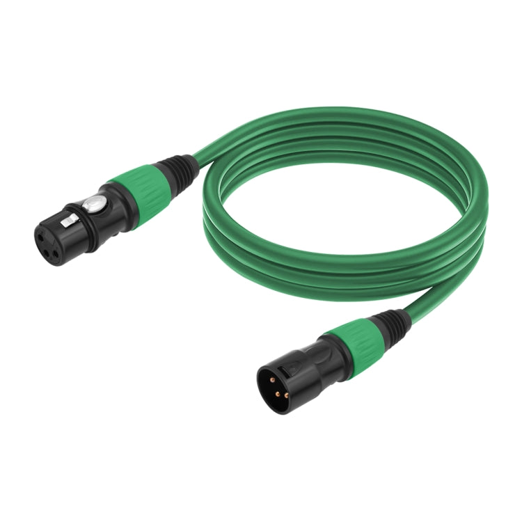 Cable de audio JC1015 XLR de 3 pines, macho a hembra, 1m, 1.8m, 3m, 5m, 10m