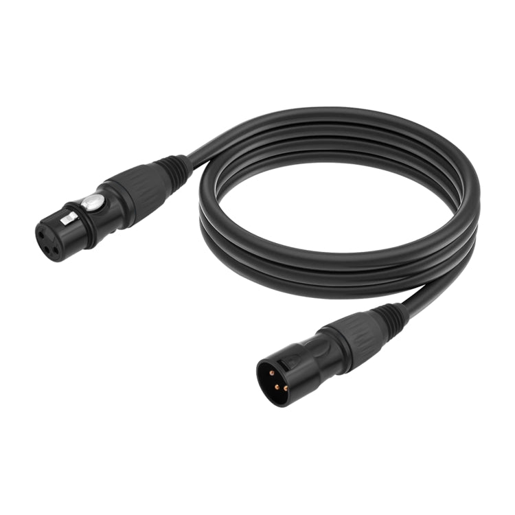 Cable de audio JC1015 XLR de 3 pines, macho a hembra, 1m, 1.8m, 3m, 5m, 10m