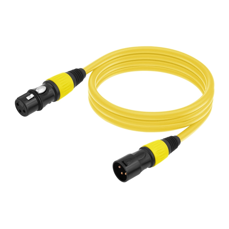 Cable de audio JC1015 XLR de 3 pines, macho a hembra, 1m, 1.8m, 3m, 5m, 10m