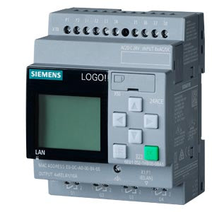 Siemens LOGO! Series Logic Module 12-230V AC/DC Supply Compact Programmable Logic Controller for Simple Automation Tasks