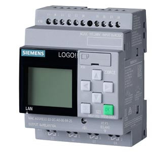 Module logique Siemens LOGO! Gamme 12-230V AC/DC, contrôleur logique programmable compact pour tâches d'automatisation simples