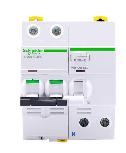 Schneider Acti 9 Series iC65N Vigi+ RCBO | High-Performance Leakage Protection Circuit Breaker for Industrial & Commercial Applications