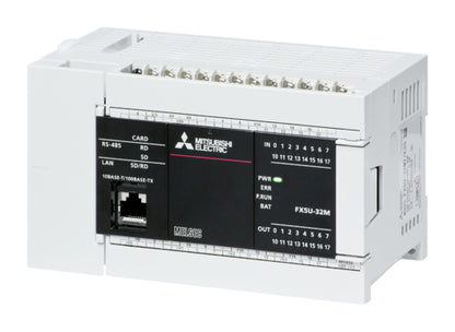 Mitsubishi MELSEC iQ-F Series FX5U PLC | High-Performance Compact CPU & Modular I/O System for Advanced Automation