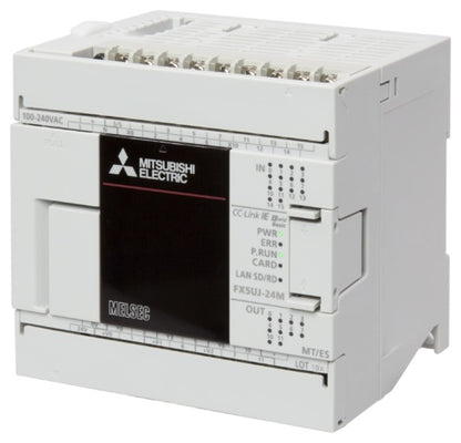 Mitsubishi MELSEC iQ-F Series FX5U PLC | High-Performance Compact CPU & Modular I/O System for Advanced Automation