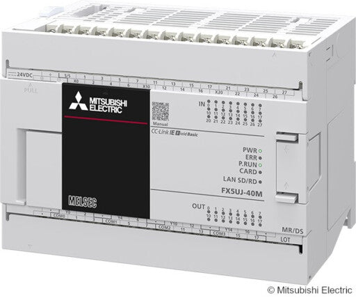 Mitsubishi MELSEC iQ-F Series FX5U PLC | High-Performance Compact CPU & Modular I/O System for Advanced Automation