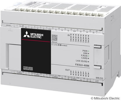 Mitsubishi MELSEC iQ-F Series FX5U PLC | High-Performance Compact CPU & Modular I/O System for Advanced Automation