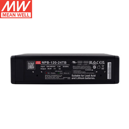 MEAN WELL NPB Series 120W-1700W | Complete Line of High-Reliability Intelligent Battery Chargers