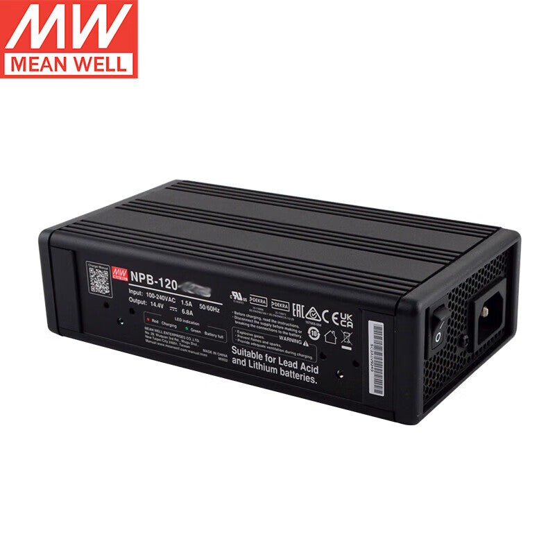 MEAN WELL NPB Series 120W-1700W | Complete Line of High-Reliability Intelligent Battery Chargers