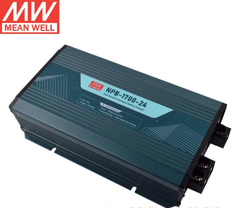 MEAN WELL NPB Series 120W-1700W | Complete Line of High-Reliability Intelligent Battery Chargers
