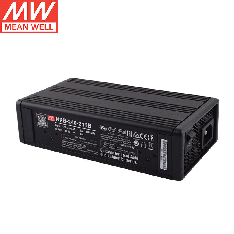 MEAN WELL NPB Series 120W-1700W | Complete Line of High-Reliability Intelligent Battery Chargers
