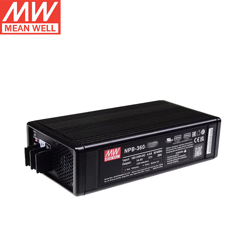 MEAN WELL NPB Series 120W-1700W | Complete Line of High-Reliability Intelligent Battery Chargers