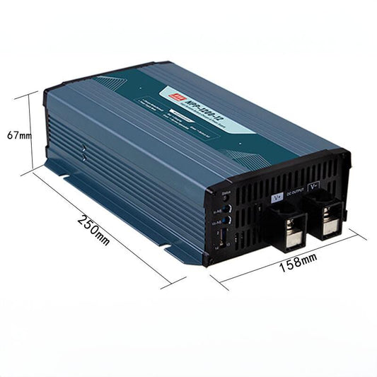 MEAN WELL Serie NPP 450W-1700W | Cargador de batería industrial 2 en 1 y fuente de alimentación