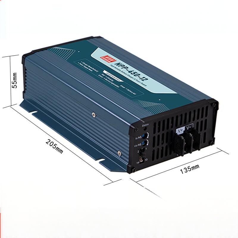 MEAN WELL Série NPP 450W-1700W | Chargeur de batterie industriel et alimentation 2-en-1
