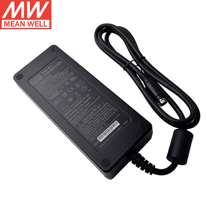 Série MEAN WELL GSM40A / GSM60A / GSM90A / GSM120A / GSM160A / GSM220A Adaptateurs d'alimentation médicaux de bureau Classe I de 40 W à 220 W, Niveau VI