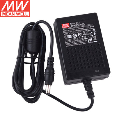 Séries MEAN WELL GSM40B / GSM60B / GSM90B / GSM120B / GSM160B / GSM220B Alimentations médicales de bureau 12V 24V 40W-220W, Classe II, Niveau VI