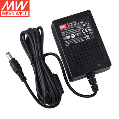 Séries MEAN WELL GSM40B / GSM60B / GSM90B / GSM120B / GSM160B / GSM220B Alimentations médicales de bureau 12V 24V 40W-220W, Classe II, Niveau VI