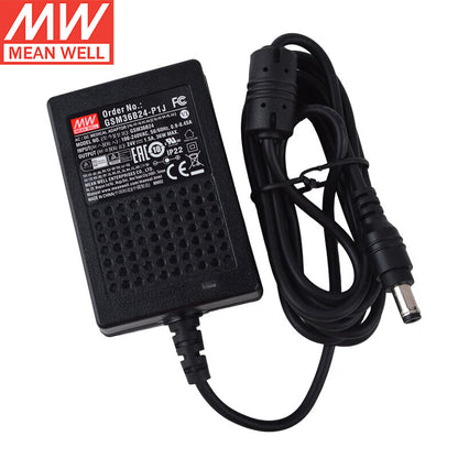 Séries MEAN WELL GSM40B / GSM60B / GSM90B / GSM120B / GSM160B / GSM220B Alimentations médicales de bureau 12V 24V 40W-220W, Classe II, Niveau VI