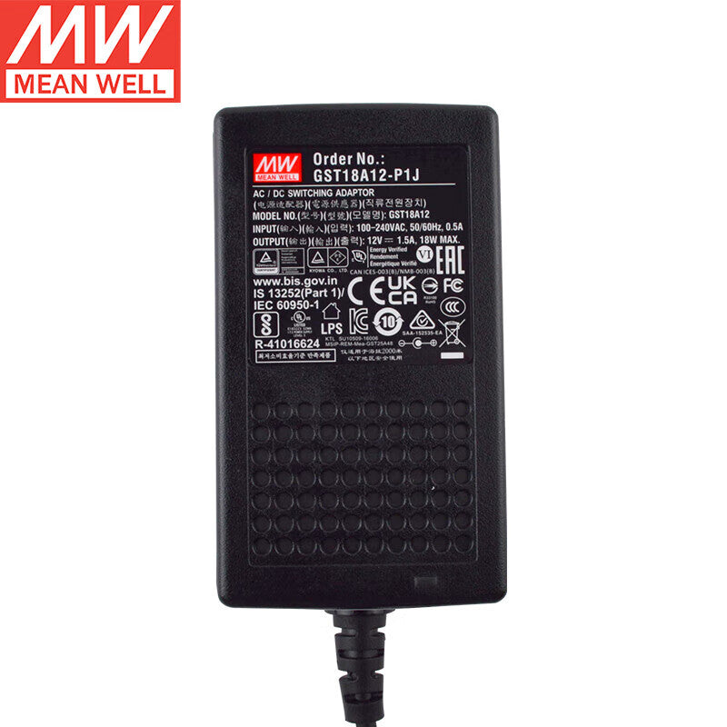 MEAN WELL GST-A Series | 18W-360W Class I ITE Desktop Power Supplies