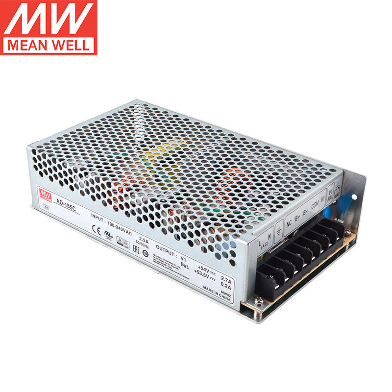 Serie MEAN WELL AD / ADD / ADS | Fuentes de alimentación AC/DC de seguridad de salida dual y triple para sistemas de control de acceso y CCTV