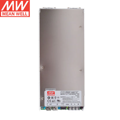 MEAN WELL Series RSP-750 / RSP-1000 / RSP-1500 / RSP-2000 / RSP-2400 / RSP-3000 Fuentes de alimentación cerradas de salida única de 750W-3000W