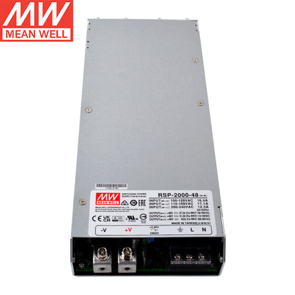 MEAN WELL Series RSP-750 / RSP-1000 / RSP-1500 / RSP-2000 / RSP-2400 / RSP-3000 Fuentes de alimentación cerradas de salida única de 750W-3000W