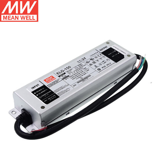 MEAN WELL ELG-150 Series 150W Constant Voltage + Constant Current LED Driver with IP67/IP65