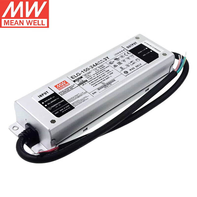 MEAN WELL Serie ELG-150 Controlador LED de 150W de voltaje y corriente constantes con IP67/IP65