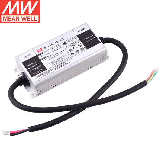MEAN WELL XLG Series 20W-320W CV Power Mode LED Drivers with IP67 for Outdoor Lighting
