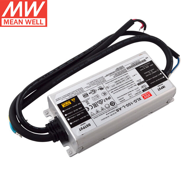 MEAN WELL XLG Series 20W-320W CV Power Mode LED Drivers with IP67 for Outdoor Lighting