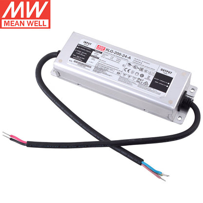 MEAN WELL XLG Series 20W-320W CV Power Mode LED Drivers with IP67 for Outdoor Lighting