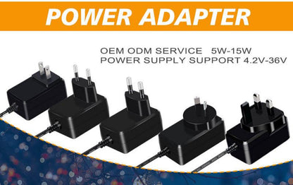 Wall Plug AC DC Adapter US EU UK KC JP AU Type