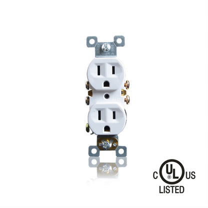 UL Listed American Duplex Receptacle Outlet | NEMA 5-15R / 5-20R | 15A & 20A 125V