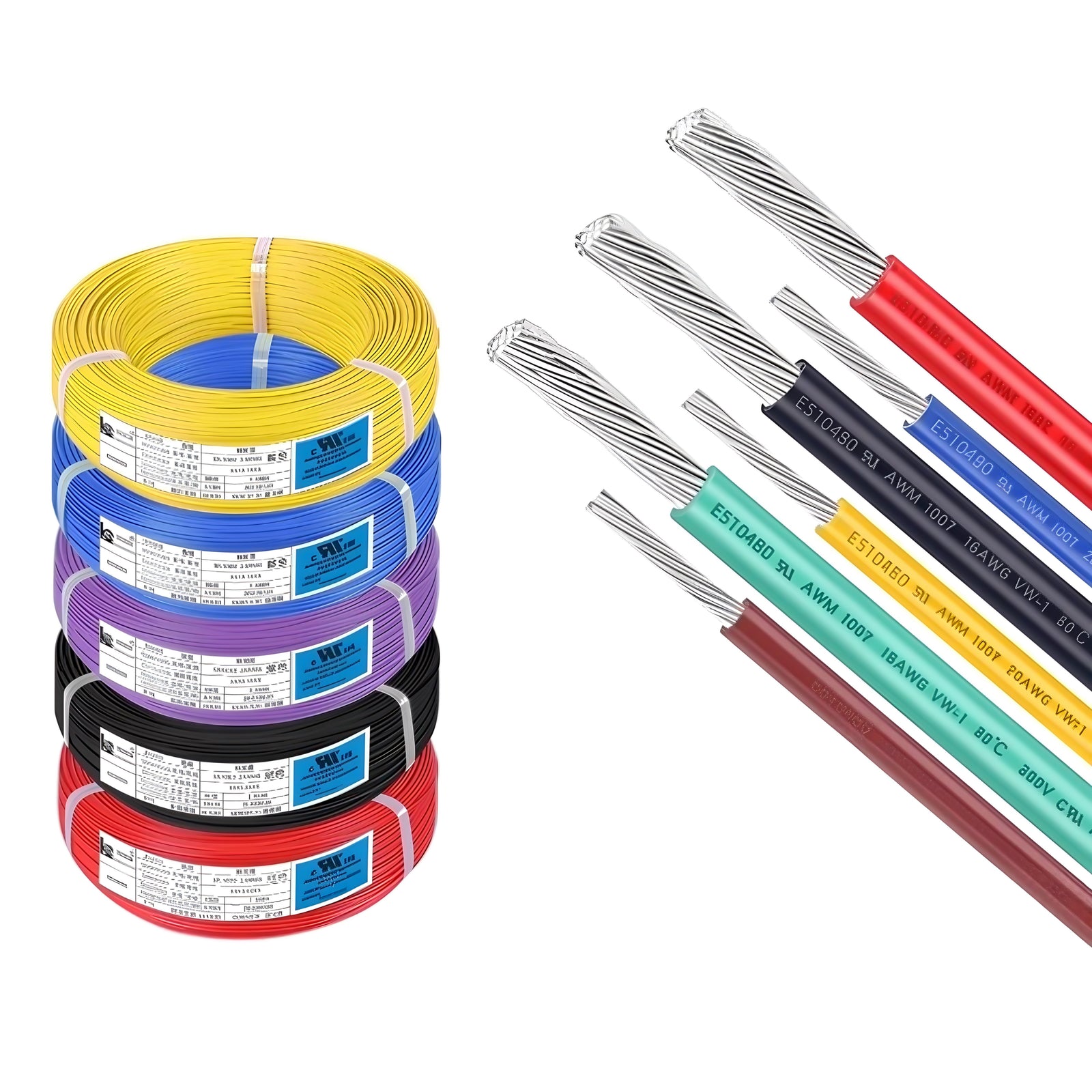 UL1007 Stranded Tinned Copper Wire_02