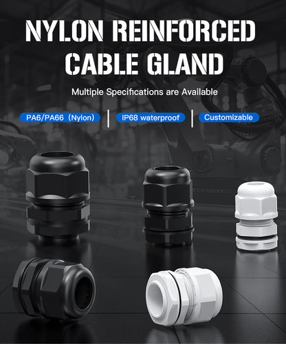 M PG Thread Type Nylon Cable Glan_04