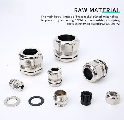 M & PG Thread Type Metal Cable Gland_12