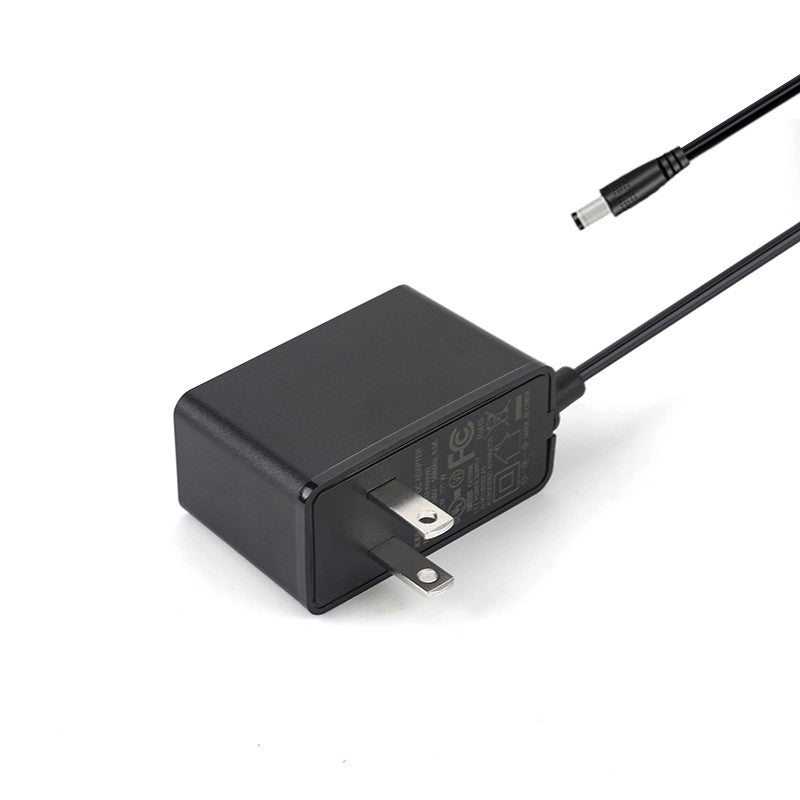 UL CE SAA KC KCC PSE Certified OEM/ODM Customized 5W 9W 12W Series Switched Power Supply 5Vdc 9Vdc 12Vdc 24Vdc Wall Mount Adapter Plug in US AC Type with 1.2m DC 5.5x2.1mm Barrel Connector